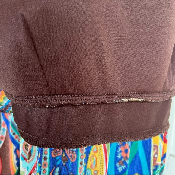 Sexy psychedelic boho mini dress - Picture 6 of 16